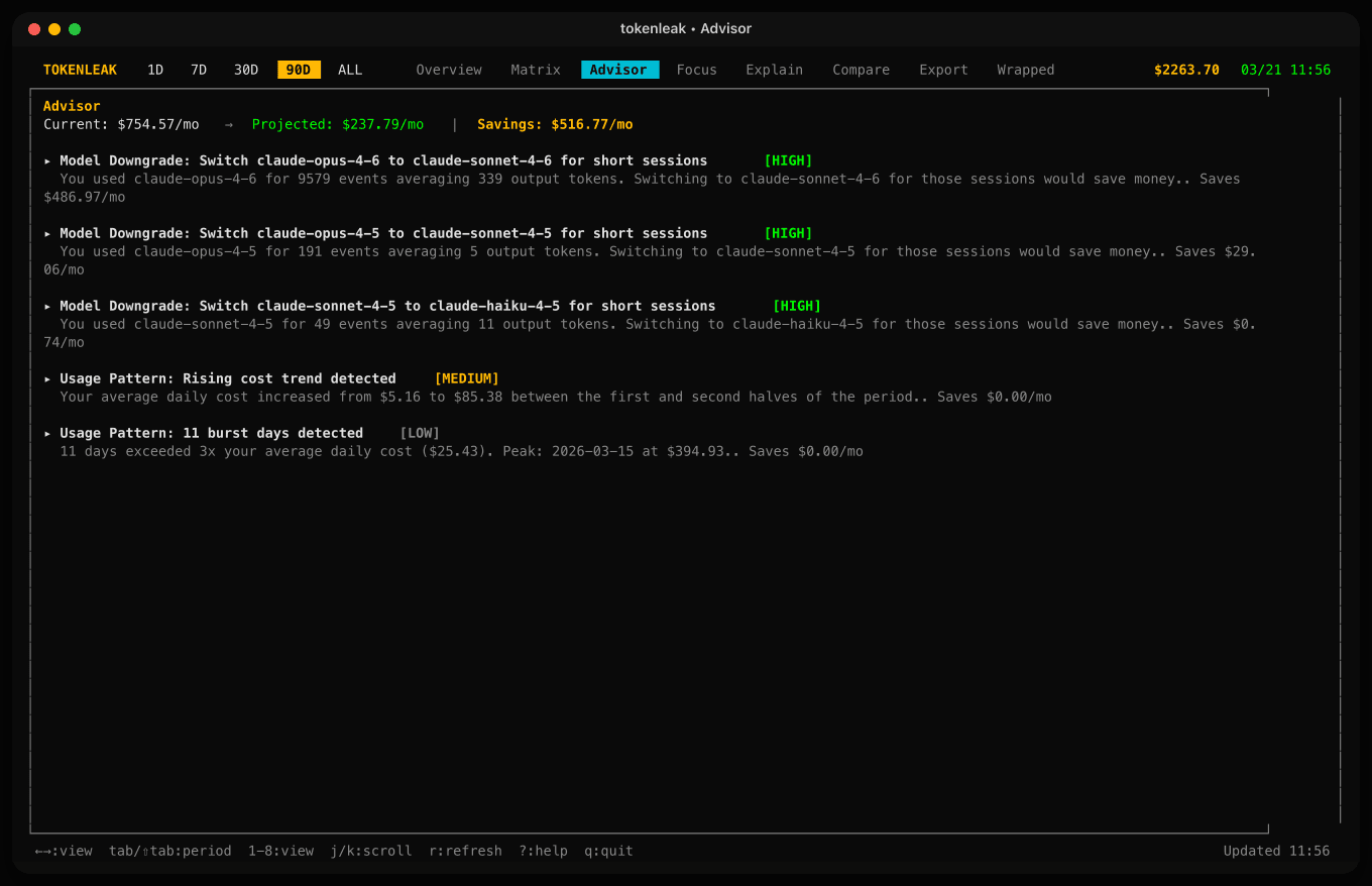advisor view